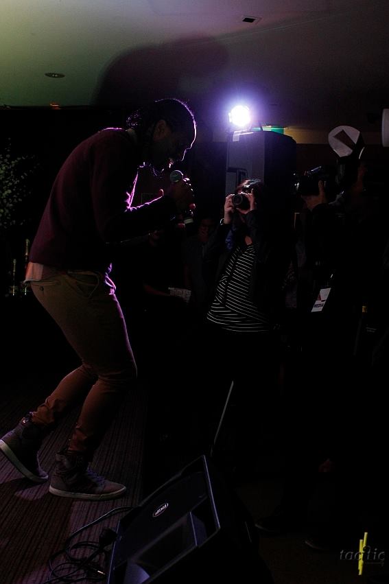 Krishool performing live on stage